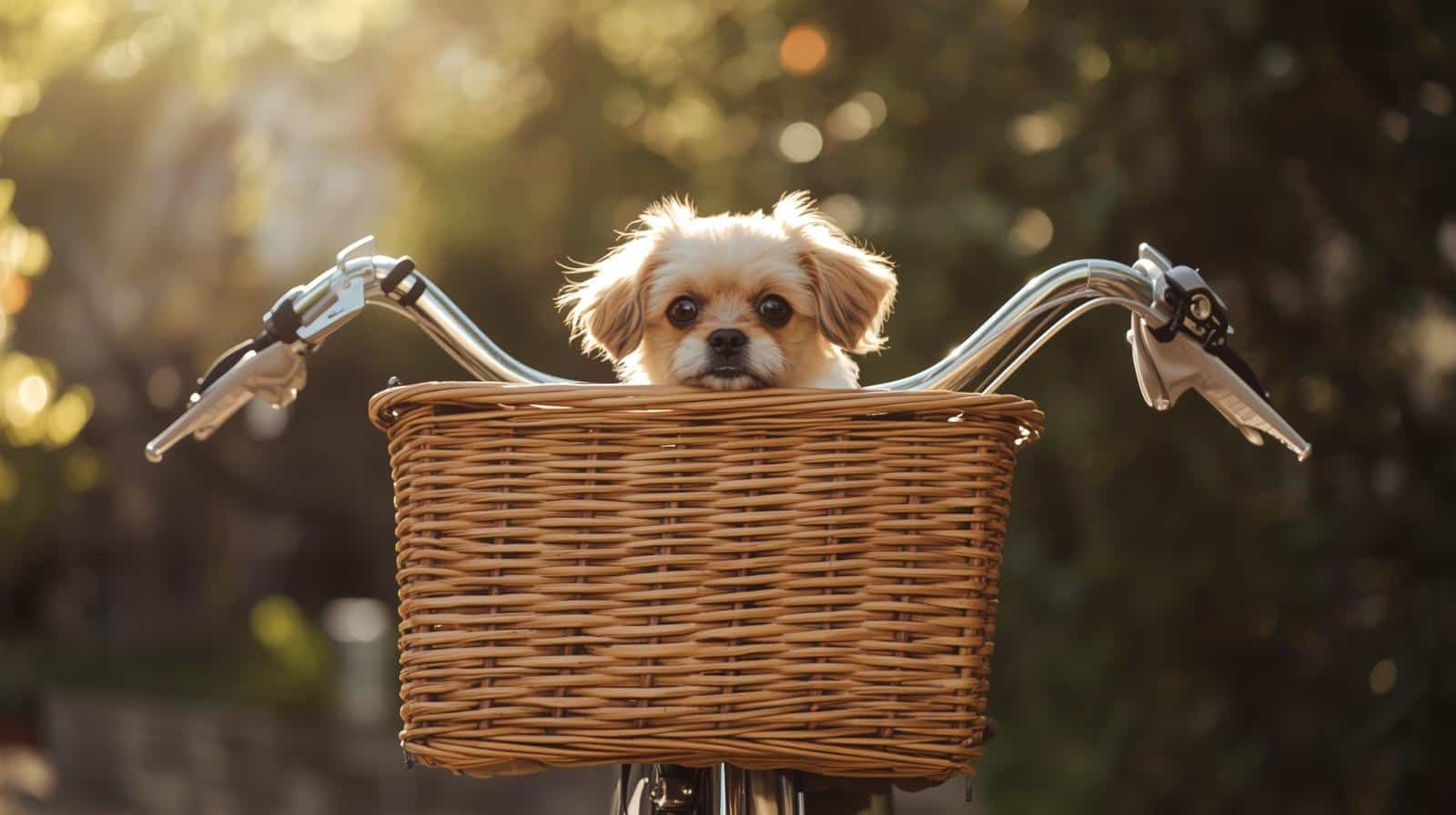 Viaggiare con il cane a Lucca: bici